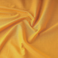 Yellow - Mustard Prewashed Plain Dyed Cotton Fabric