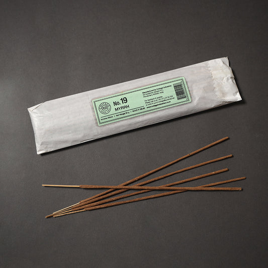 Myrrh - Sri Aurobindo Ashram Natural Incense Sticks (50 gm)