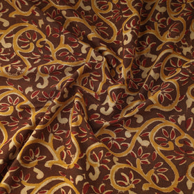 Buy Kalamkari Block Printed Cotton Fabric Online at iTokri.com