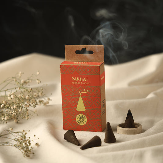 Parijat - Sri Aurobindo Ashram Natural Incense Cones