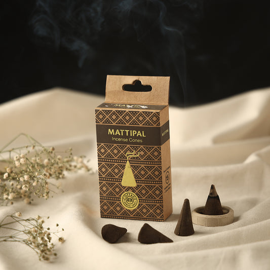 Mattipal - Sri Aurobindo Ashram Natural Incense Cones