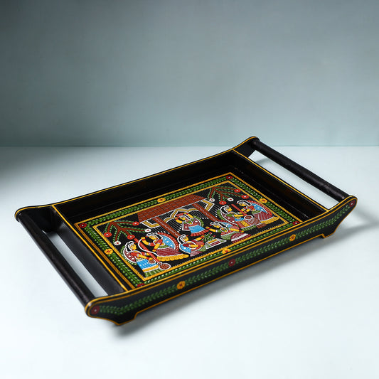 Handpainted Wooden Tray