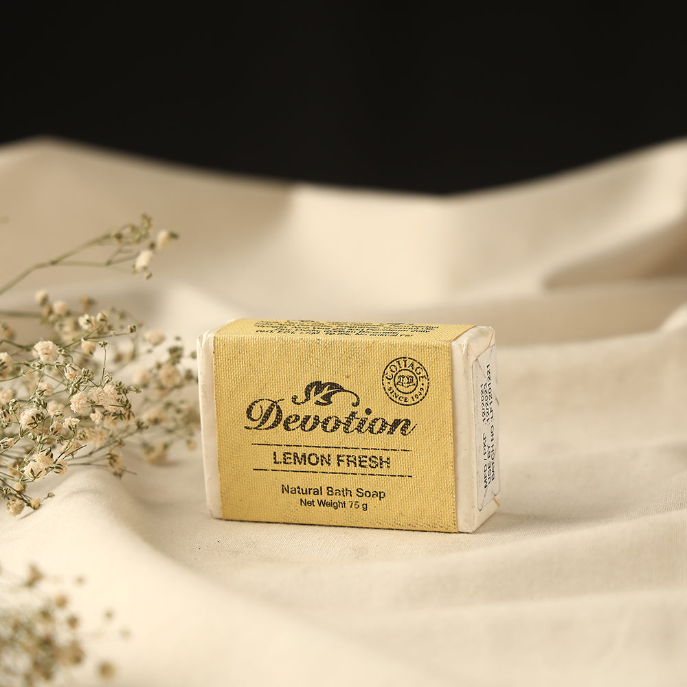 Sri Aurobindo Ashram - Devotion Lemon Fresh Soap (75 gm)