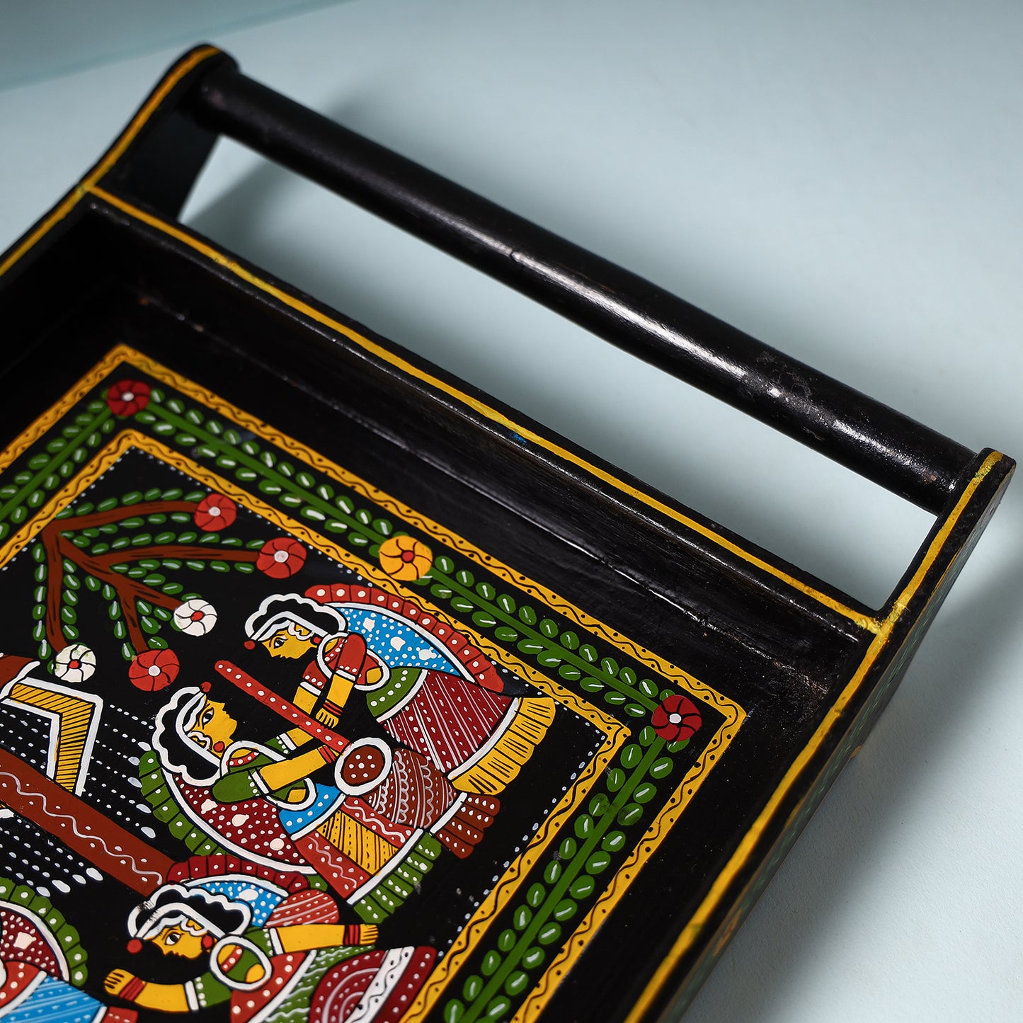 Handpainted Wooden Tray