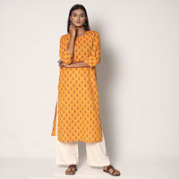 printed cotton kurta