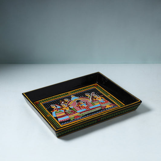 Handpainted Wooden Tray 