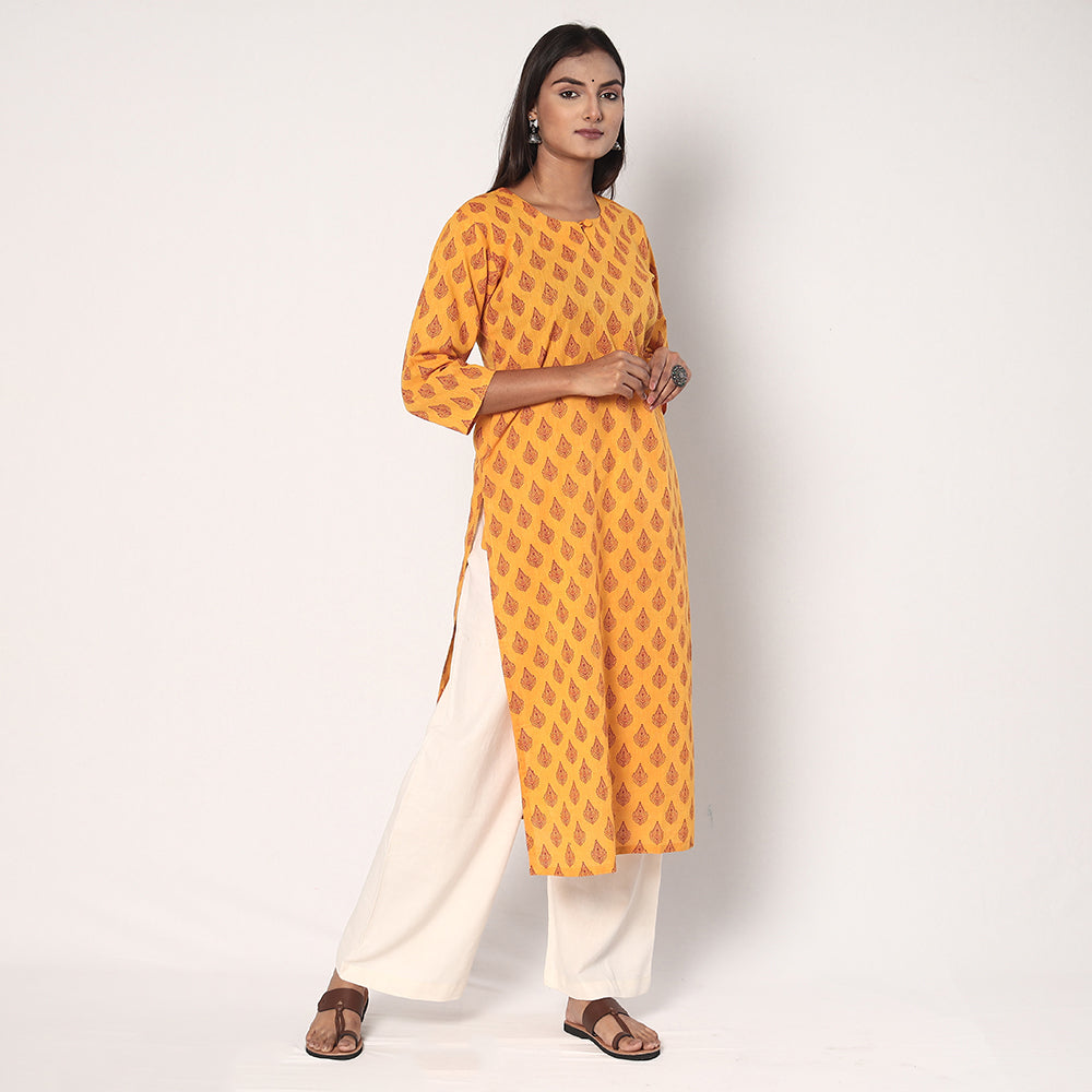 printed cotton kurta