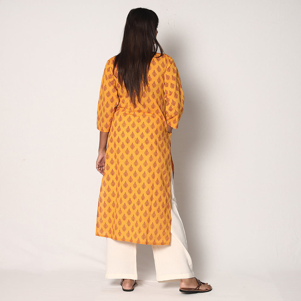 printed cotton kurta