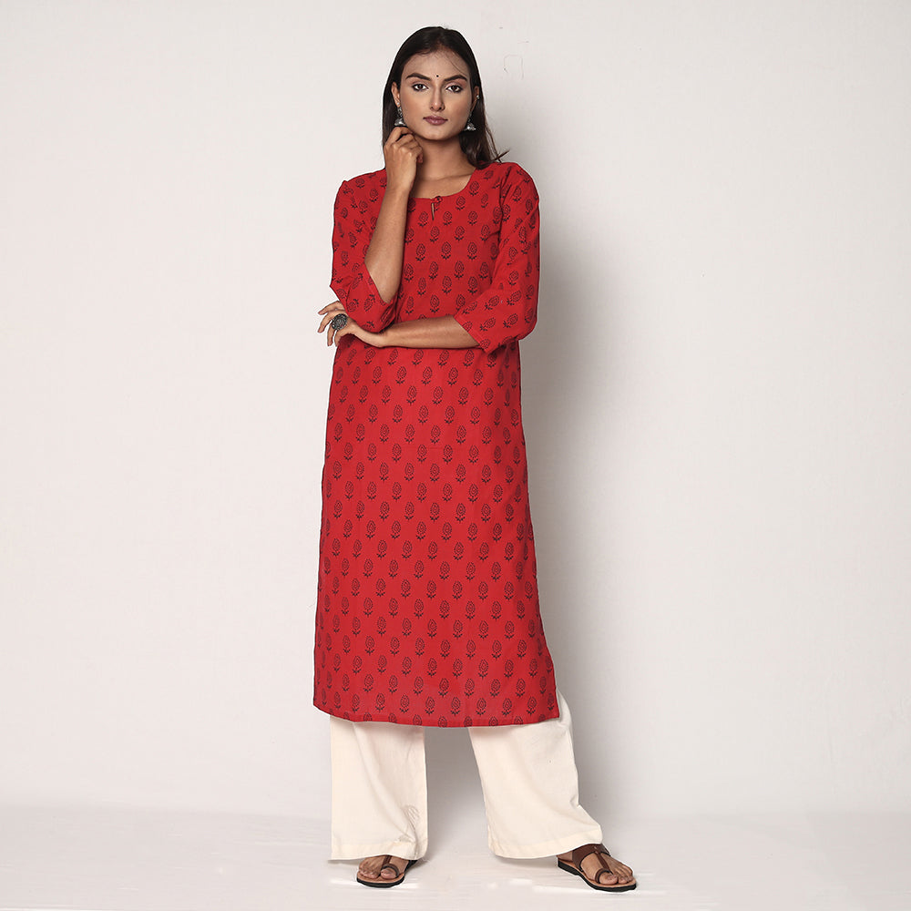 Printed Cotton Kurta