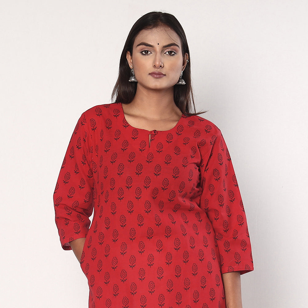 Printed Cotton Kurta