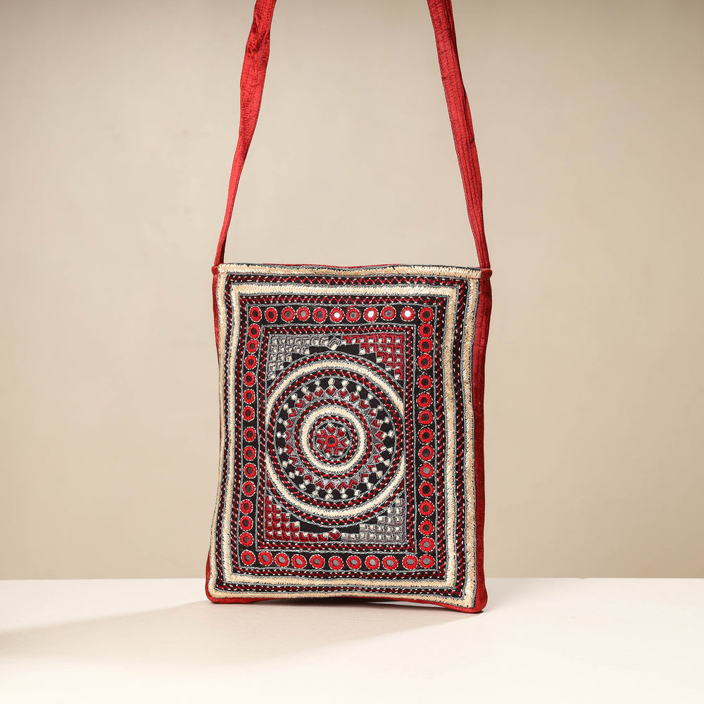 Embroidery Sling Bag
