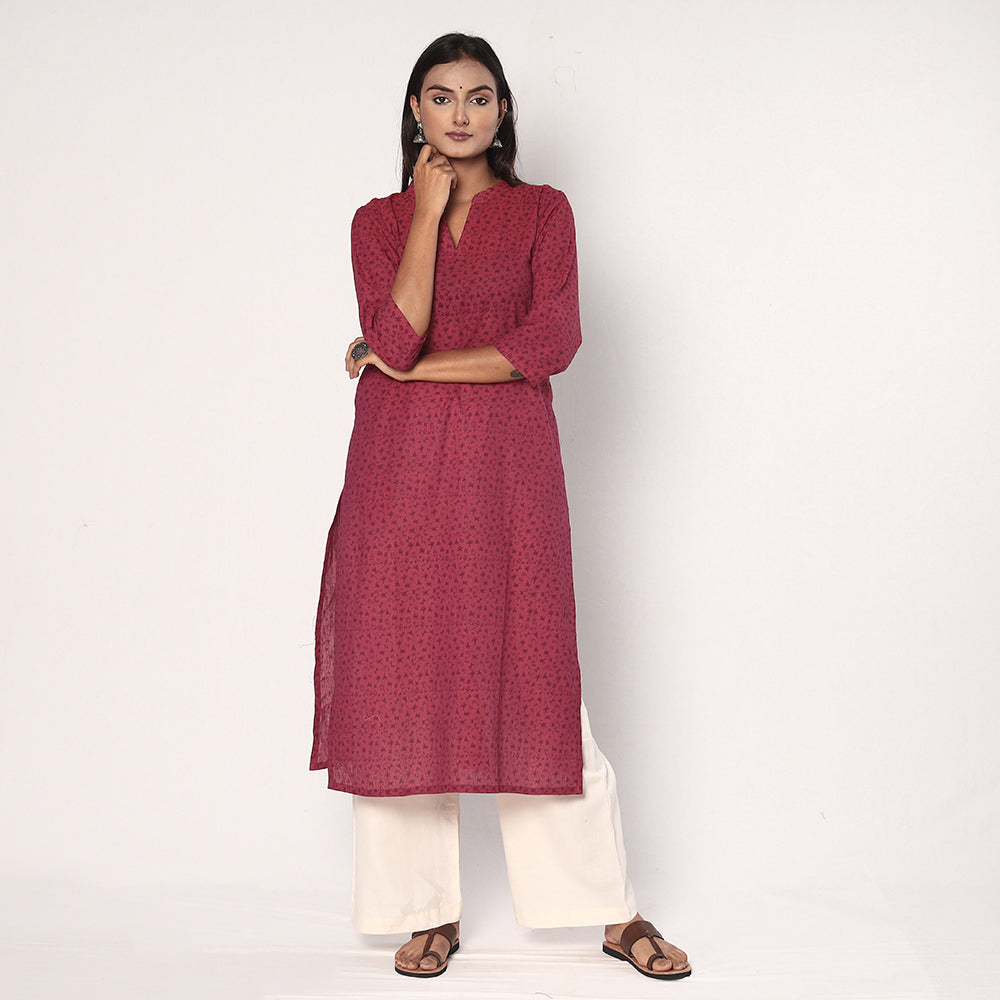 printed cotton kurta