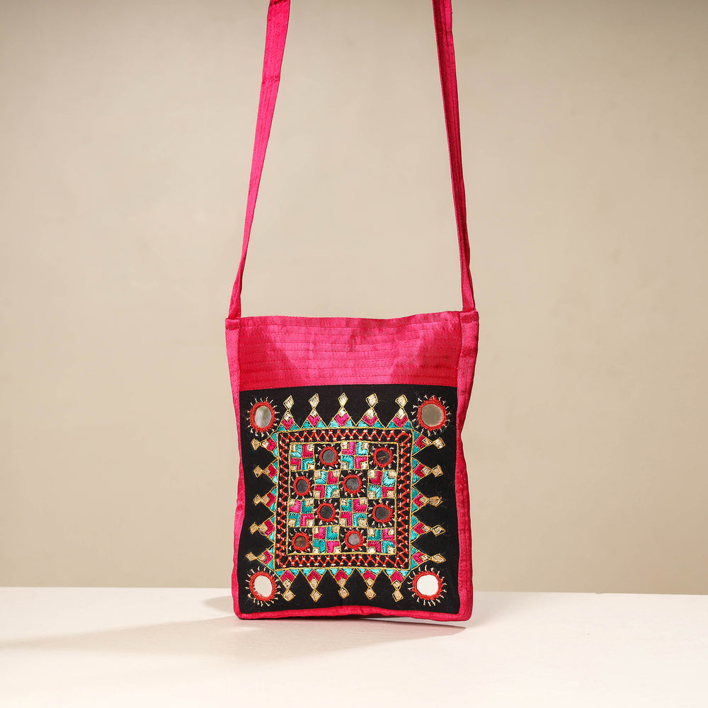 embroidery sling bag 