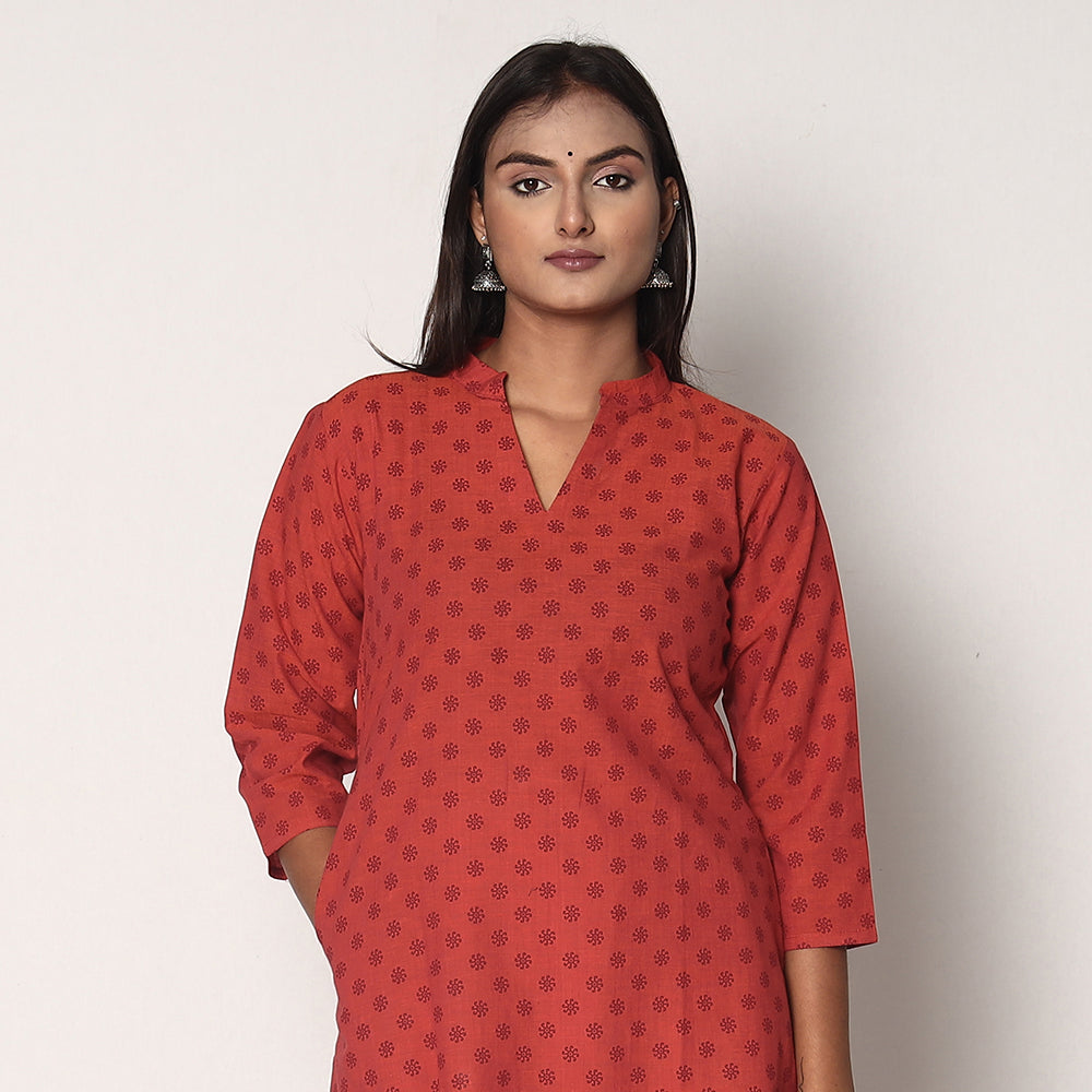 printed cotton kurta