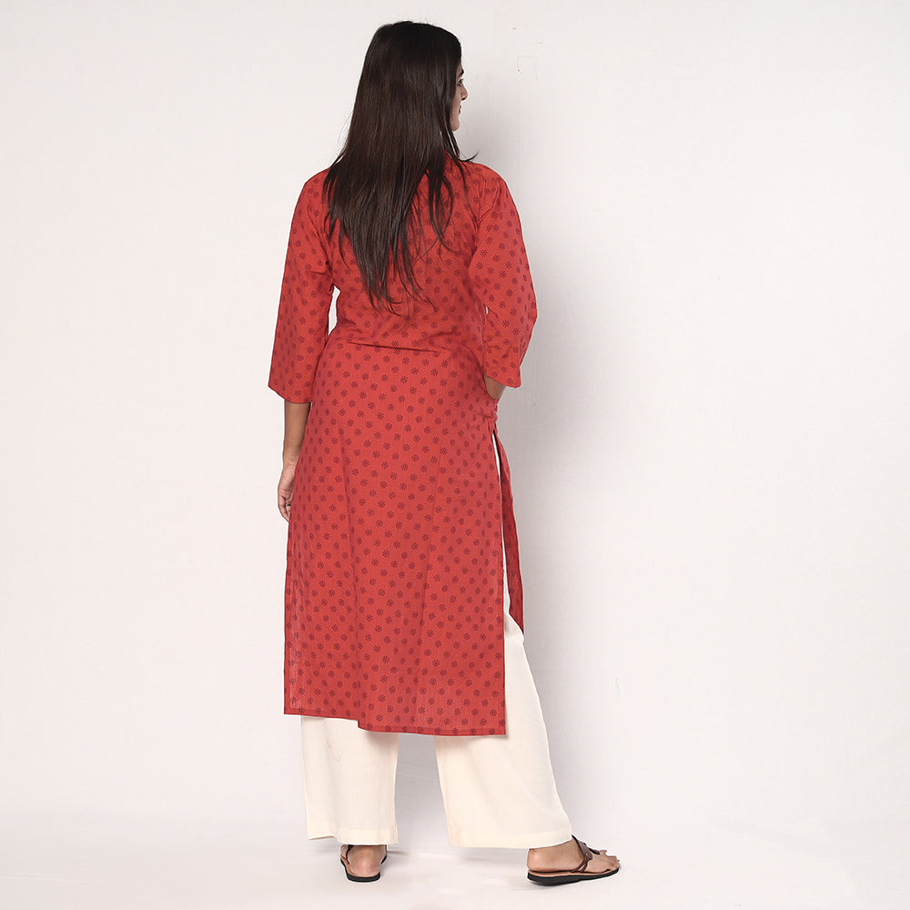 printed cotton kurta