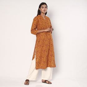 Buy Warli Printed Cotton Long Kurta Online l iTokri.com