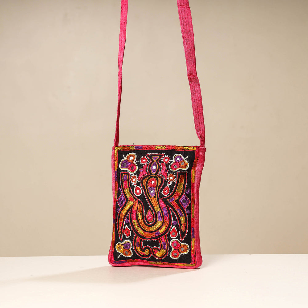 embroidery sling bag 