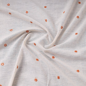 Buy Organic Kala Cotton Handloom Mirror Work Fabric Online at iTokri.com