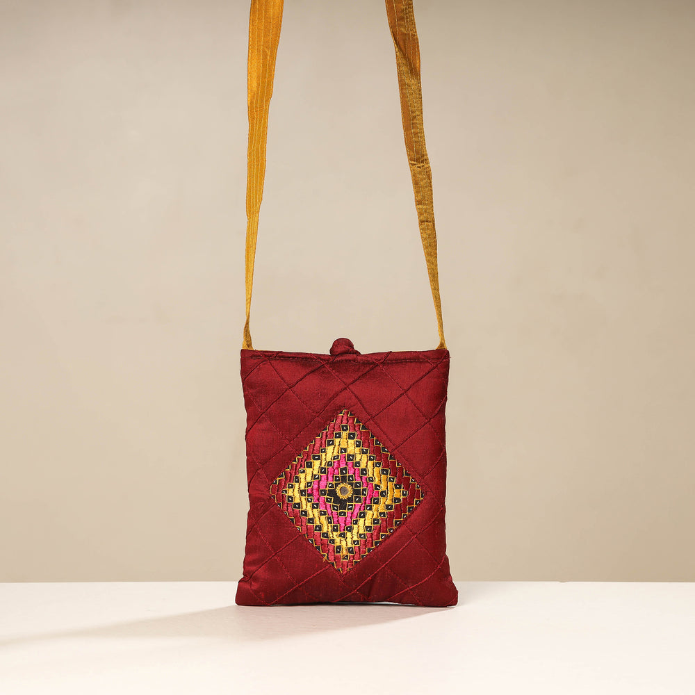 embroidery sling bag 