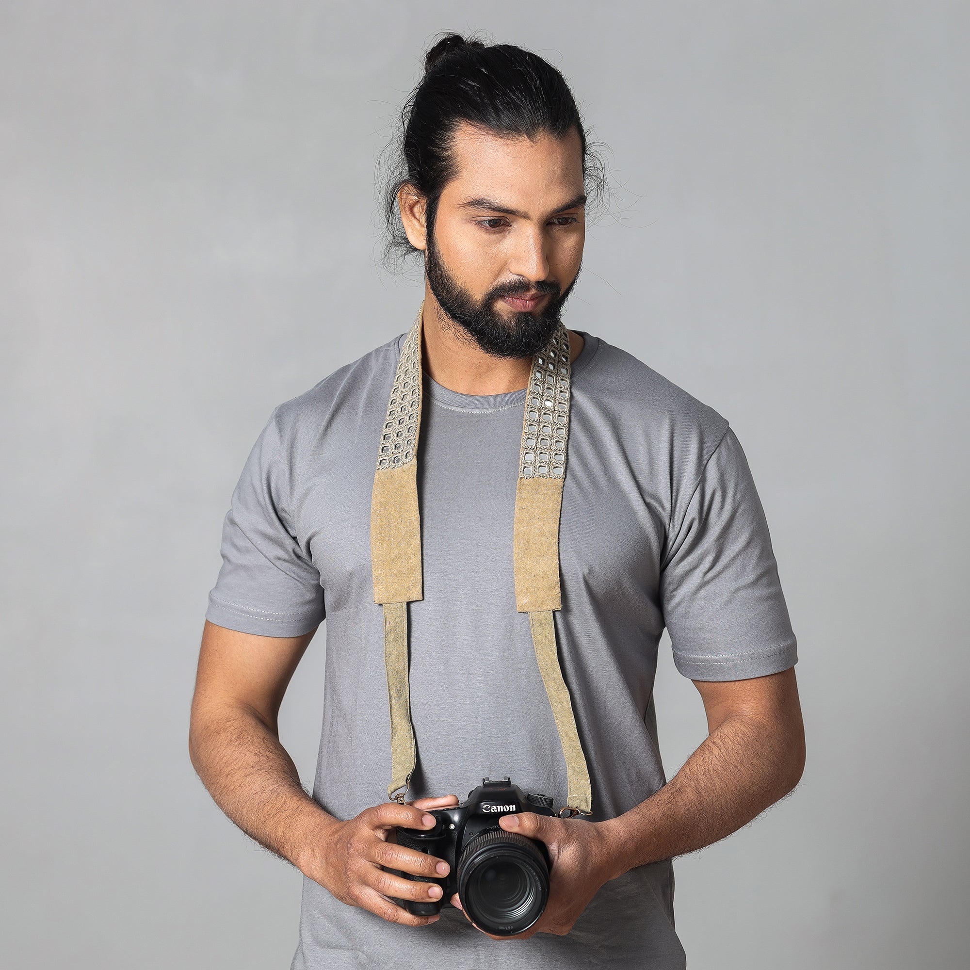  Mirror Work Kutch Embroidery Fabric Camera Belt 