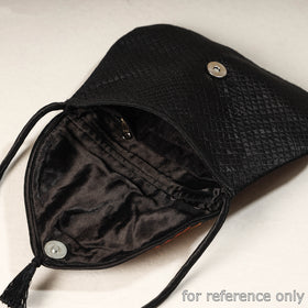 Pink Kutch Ahir Embroidery Mashru Silk Hand Bag