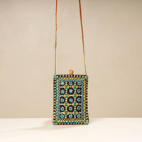 embroidery mobile sling bag