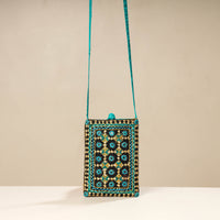 embroidery mobile sling bag