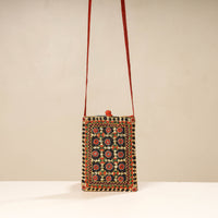 embroidery mobile sling bag