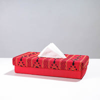 Handcrafted Bengal Kantha Work Tissue Box