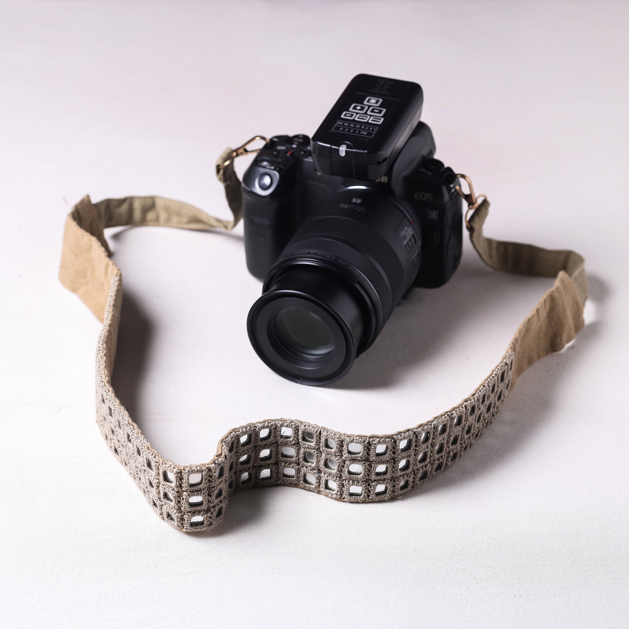  Mirror Work Kutch Embroidery Fabric Camera Belt 