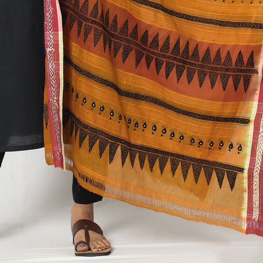 Kantha Embroidery Dupatta