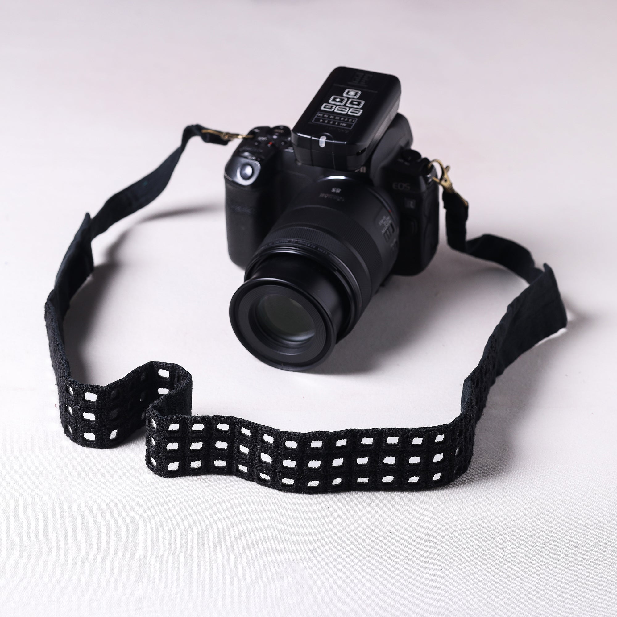  Mirror Work Kutchi Embroidery Fabric Camera Belt 