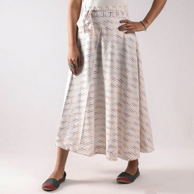 ikat cotton skirt