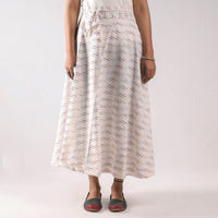 ikat cotton skirt