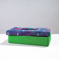 Handcrafted Bengal Kantha Work Tissue Box