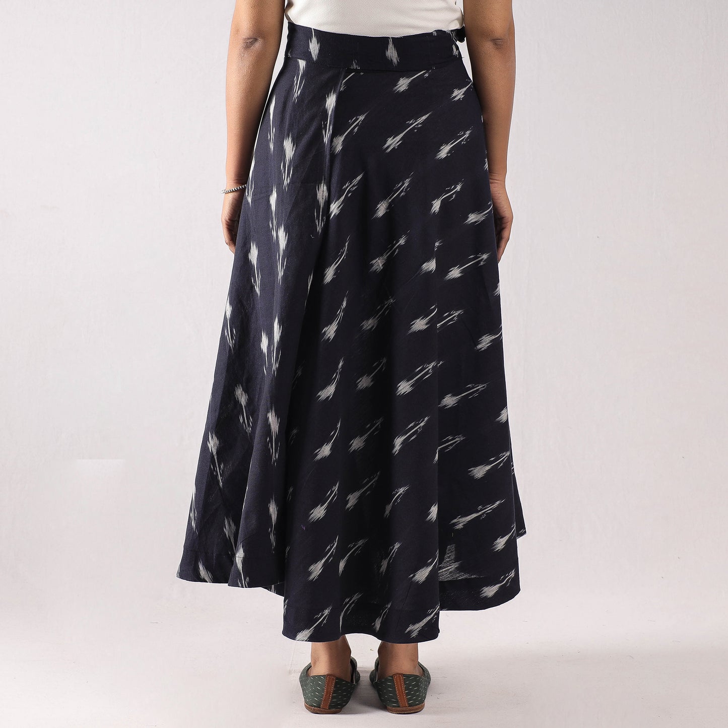 pochampally ikat skirt