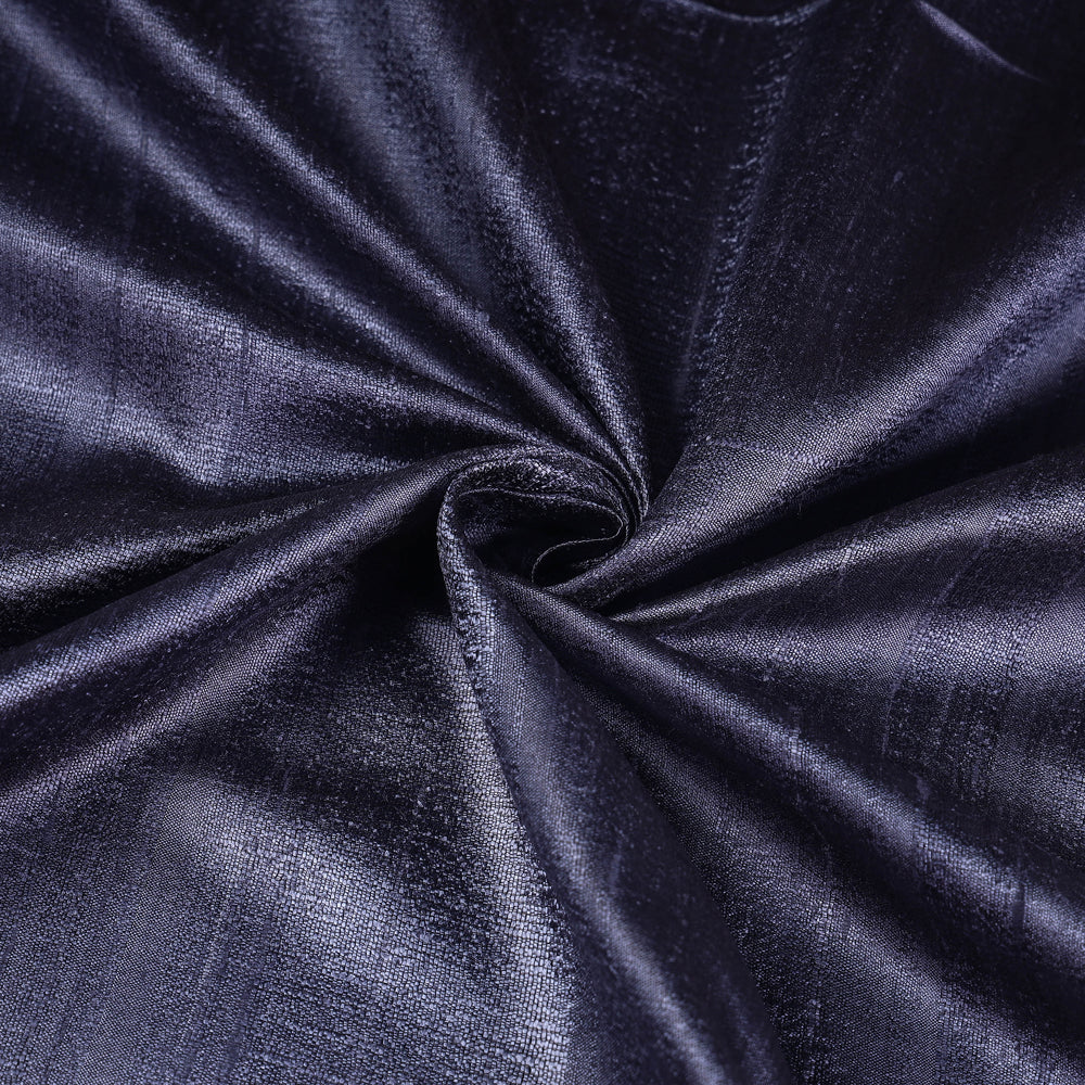 Blue Vidarbha Tussar Dupion Silk Handloom Fabric