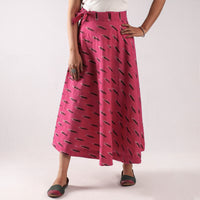 cotton wrap skirt