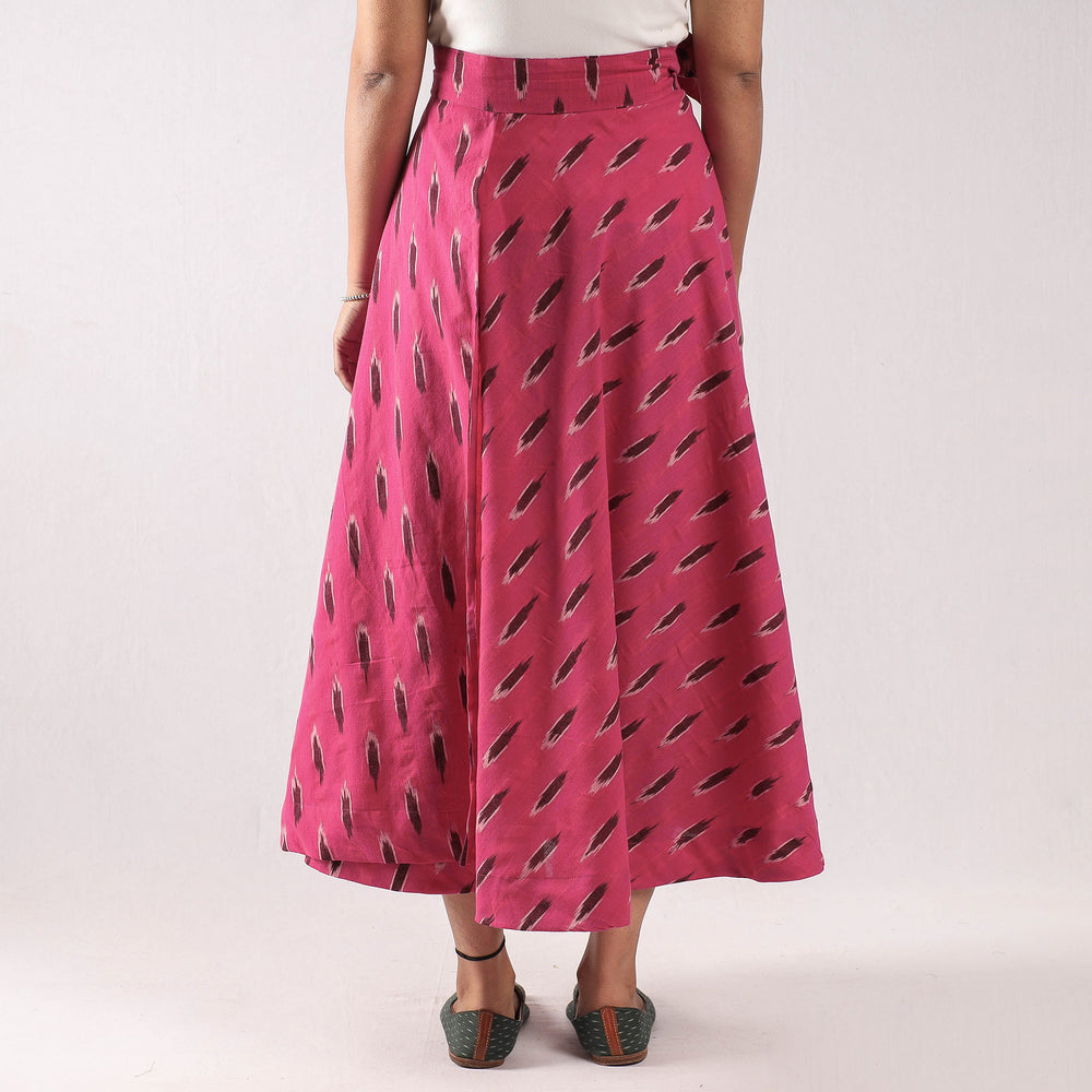 cotton wrap skirt