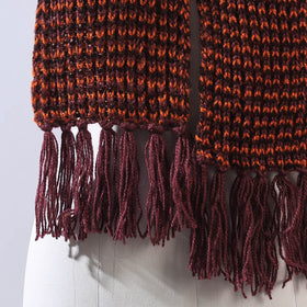  Kumaun Hand Knitted Woolen Muffler 