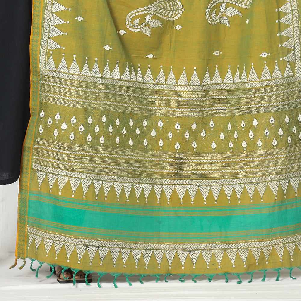 Kantha Embroidery Dupatta 