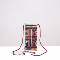 embroidery mobile sling pouch