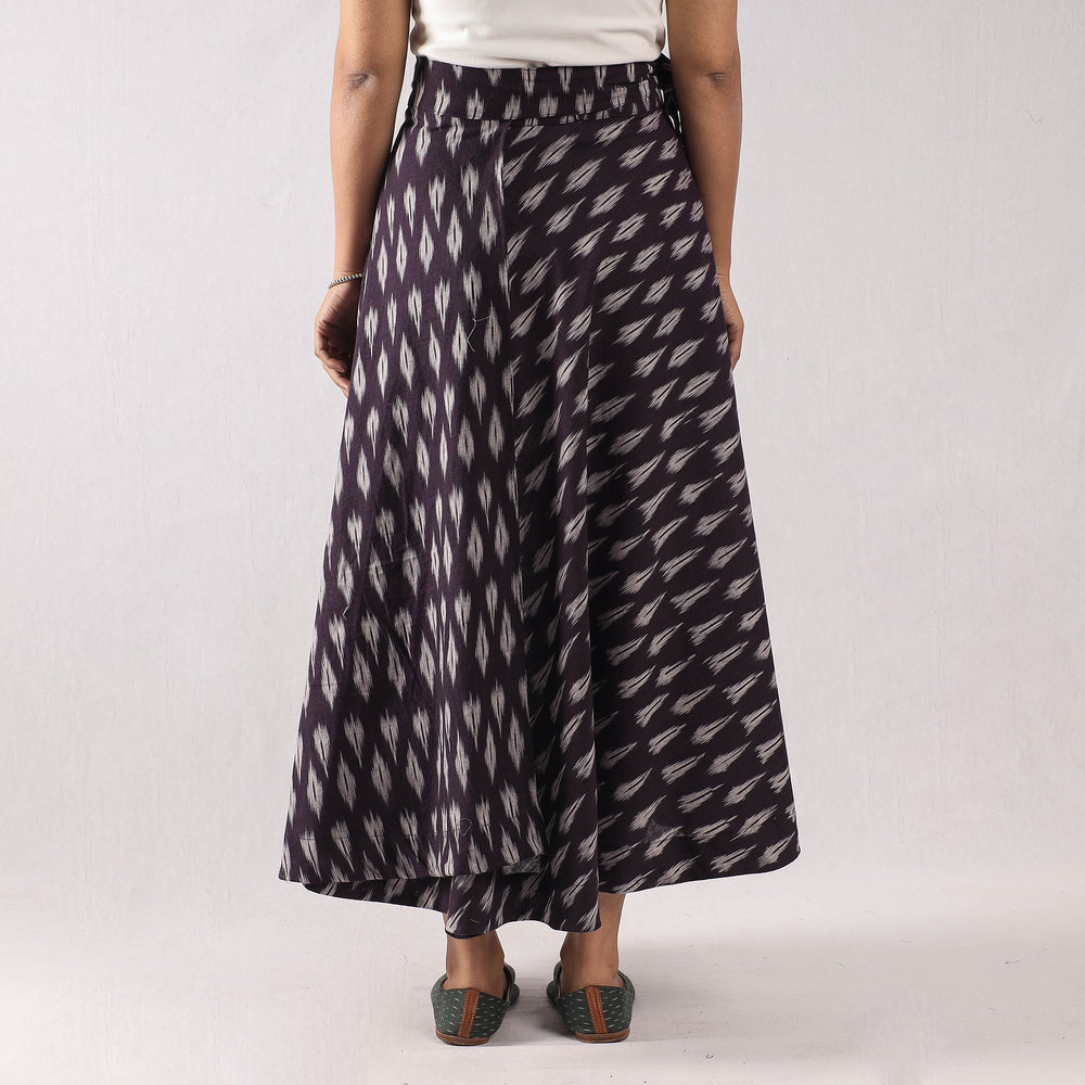 Pochampally Ikat Cotton Skirt
