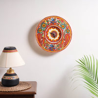 handpainted wall clock