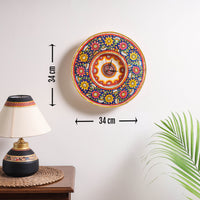 handpainted wall clock