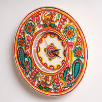 handpainted wall clock