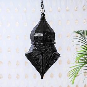  Decorative Handmade Hanging Iron Electric Lantern / Lamp 