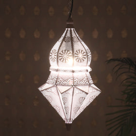  Decorative Handmade Hanging Iron Electric Lantern / Lamp 