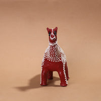 hand painted paper mache camel 