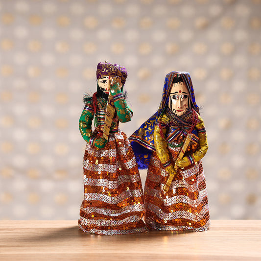 Rajasthani Handmade Puppet / Kathputli Decor